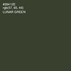 #39412E - Lunar Green Color Image
